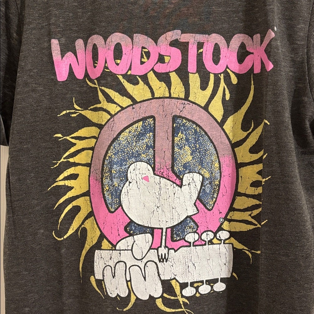 Woodstock Graphic Tee - Black - Picture 2 of 3